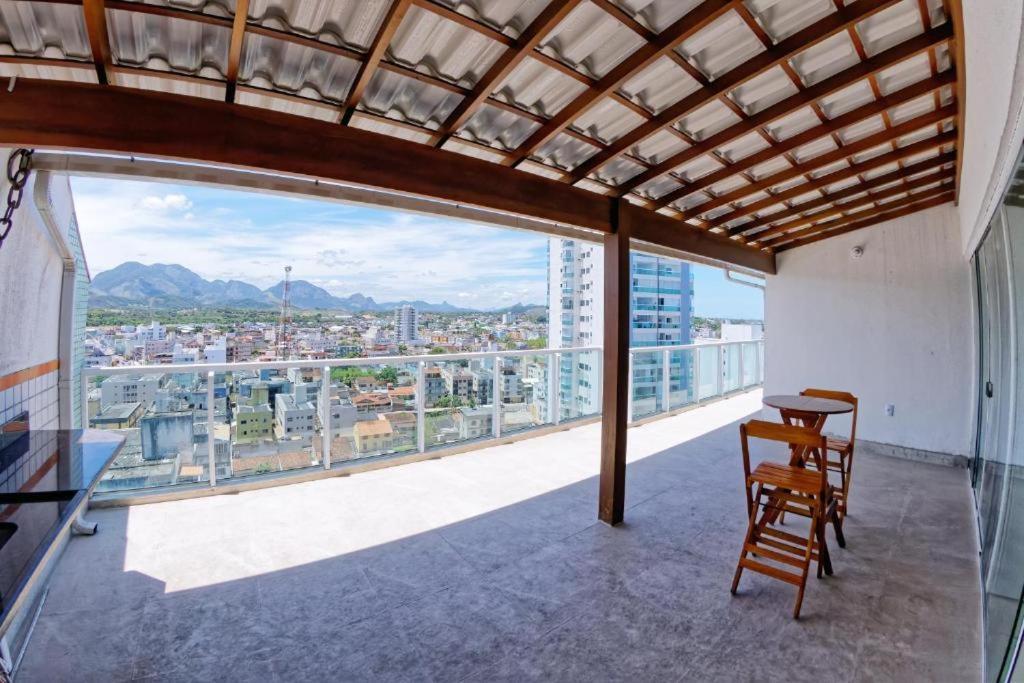 Cobertura C/ Vista Para O Mar E Montanhas, Churrasqueira, 4 Quartos 2 Vg Garagem Guarapari Bagian luar foto