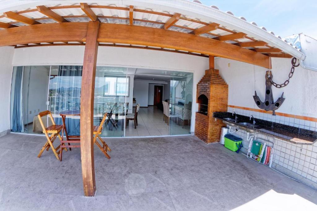 Cobertura C/ Vista Para O Mar E Montanhas, Churrasqueira, 4 Quartos 2 Vg Garagem Guarapari Bagian luar foto