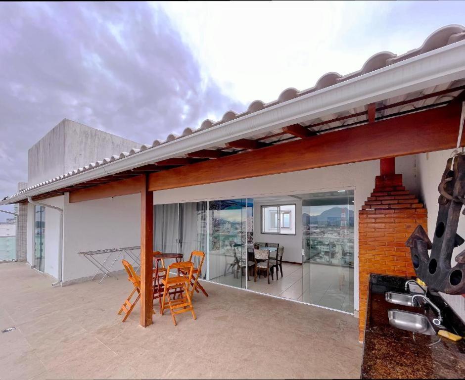 Cobertura C/ Vista Para O Mar E Montanhas, Churrasqueira, 4 Quartos 2 Vg Garagem Guarapari Bagian luar foto